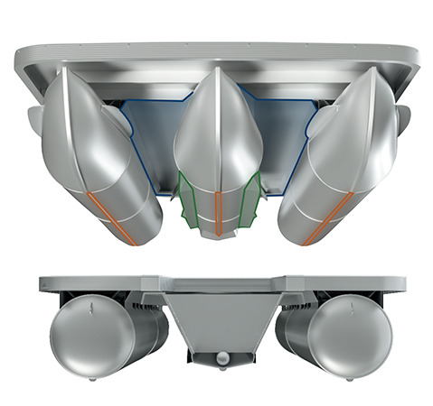 Express Tube Package available on Bennington pontoon/tritoon boats.