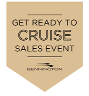 Get Ready to Cruise Sales Event - Bennigton logo.