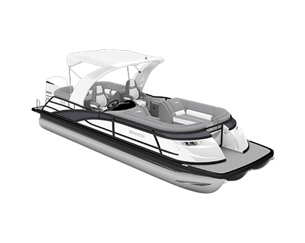 Bennington Q Series Q Line tritoon.