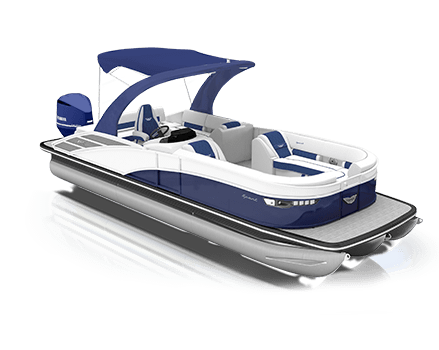 Bennington RX Sport Line pontoon boat.