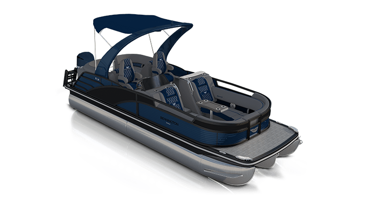 Bennington R Bowrider pontoon boat.
