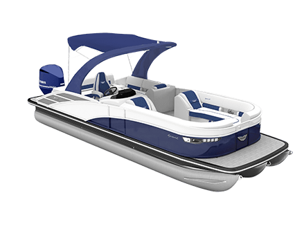 Bennington RX Sport Line pontoon boat.