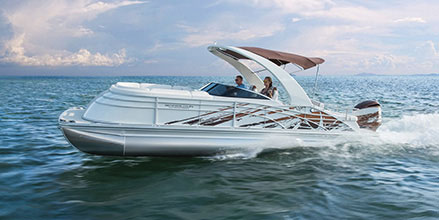 Fiberglass Pontoon Boats 2572-2575 QX 2016 Swingback 2