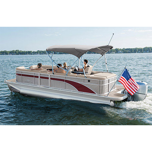 how to clean aluminum pontoons