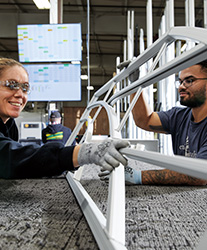 A Polaris engineering employee
