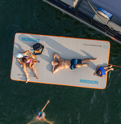 Reef 26 Foot Inflatable Water Mat Reef 26 Foot Inflatable Water Mat