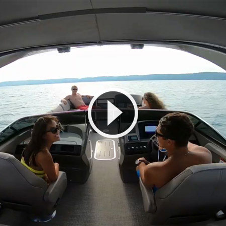 Bateaux pontons Bennington série R 2019
