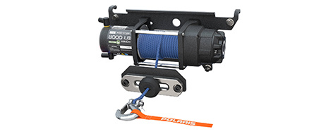 6000 Lb. Winch with Synthetic Rope