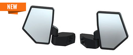 door mounted Side View Mirrors for a pro-xd mid-size utv