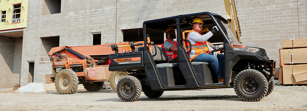 Construction & Jobsite Utility Vehicles | Polaris Commercial