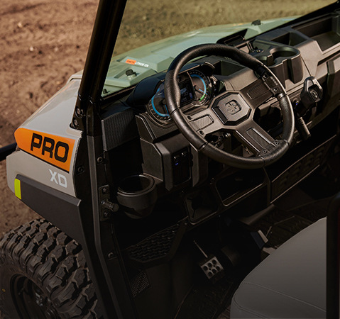 Pro XD Full-Size Kinetic Commercial UTV | Polaris Commercial