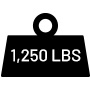 1,250 pounds available box capacity.