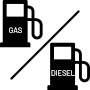 Gas or Diesel engine options.