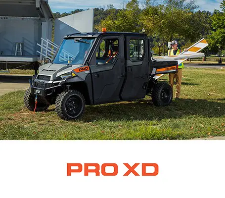 Site web des véhicules utilitaires Polaris PRO XD