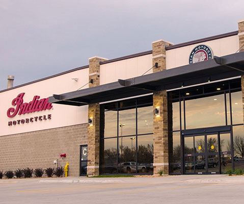 Image of an Indian Motorcycle Store, back in 2011