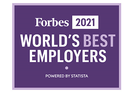 Polaris is one of Forbes World's Best Employers for 2021
