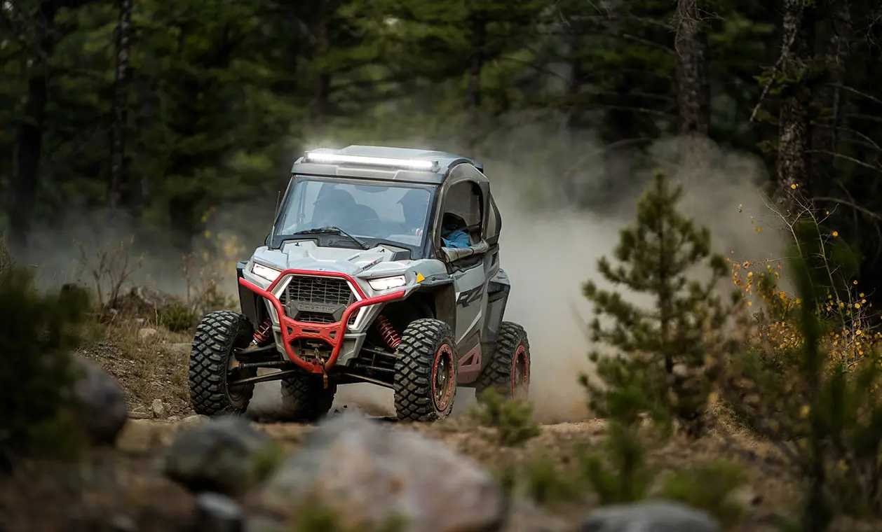Front view of the RZR Trail S