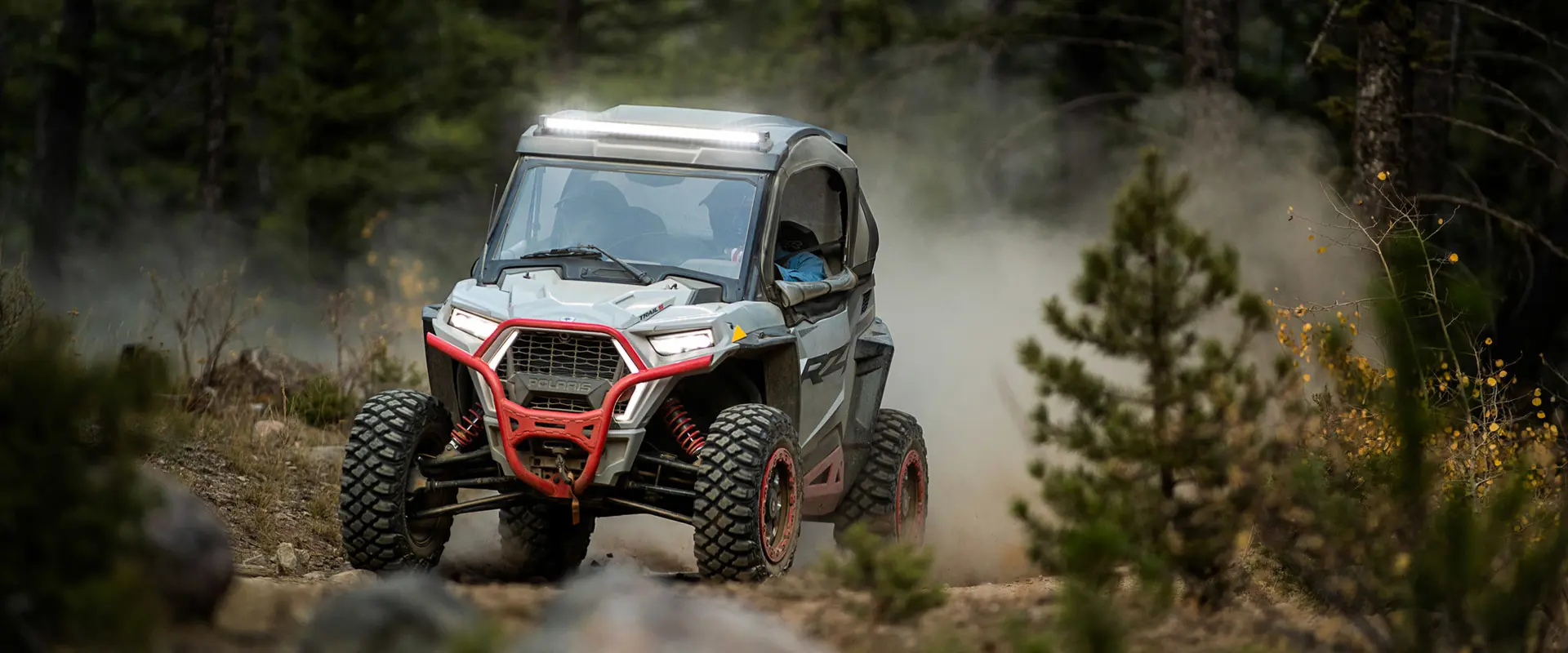 Front view of the RZR Trail S
