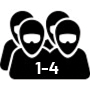 Seating Capacity for 1-4 riders.