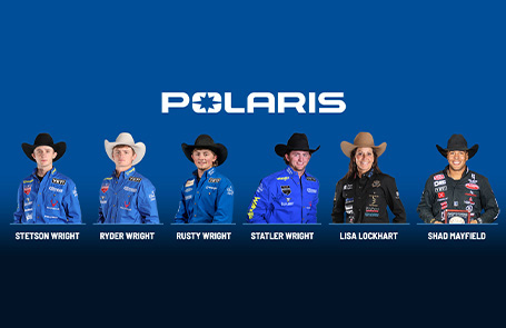 Polaris Announces 2025 Rodeo Tour Athlete Lineup  and Sponsorship of Pickup Men