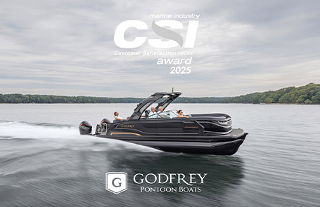 Marine Industry 2025 Customer Satisfaction (CSI) Award Badge.