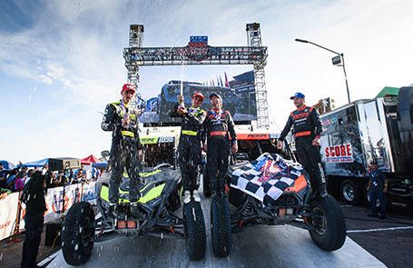 Polaris Secures Third Consecutive UTV Overall Win at San Felipe 250 as RZR Pro R Factory Sweeps Podium