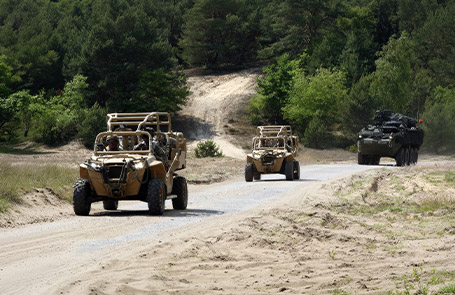 Belgium Places First Order of Polaris MRZR D Tactical Off-Road Vehicles Through NATO Contract