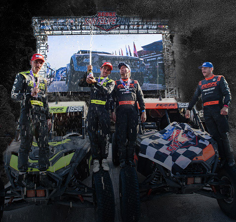 Read Polaris Sweeps Baja 500 UTV Overall Podium As Branden Sims Claims Victory article.