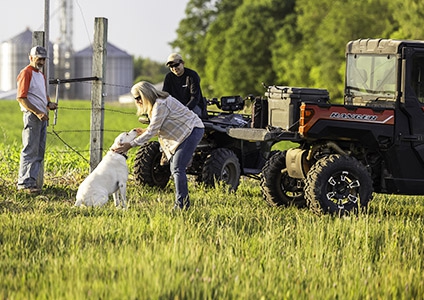 A day out on Ranger and Sportsman vehicles