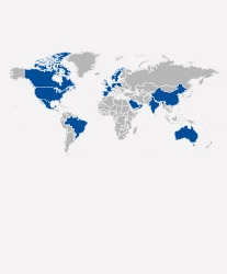 Polaris locations around the world