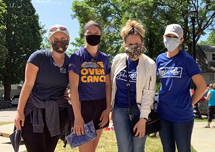 Polaris volunteers on a special event