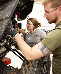 A Polaris engineering employee