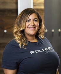 A Polaris supply chain employee