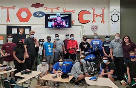 Polaris Goes to Camp to Inspire High School Students