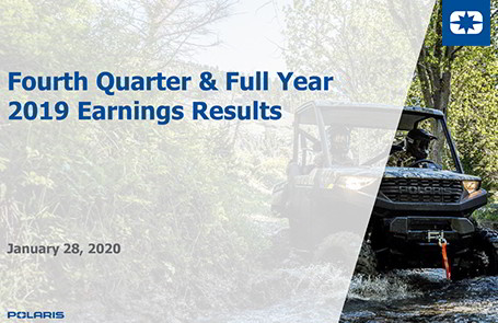 Polaris 2019 Fourth Quarter