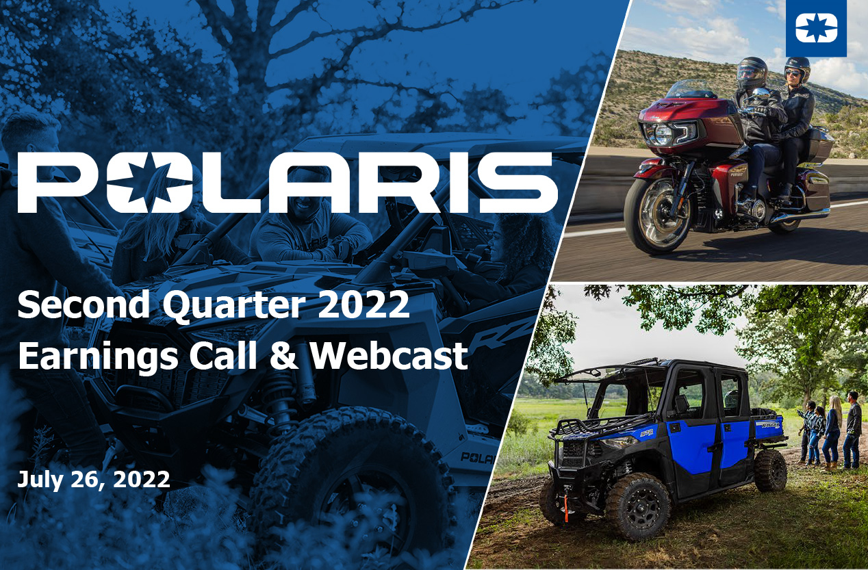 Polaris Schedules First Quarter 2022 Earnings Conference Call Webcast ...