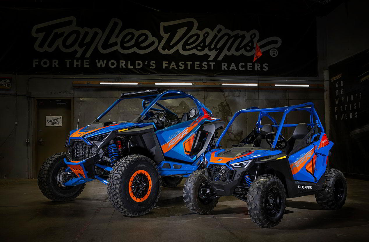 Polaris & Troy Lee Designs Combine Legendary Styling And Unparalleled  Performance With All-New, Limited Edition RZR Pro R And RZR 200 Models