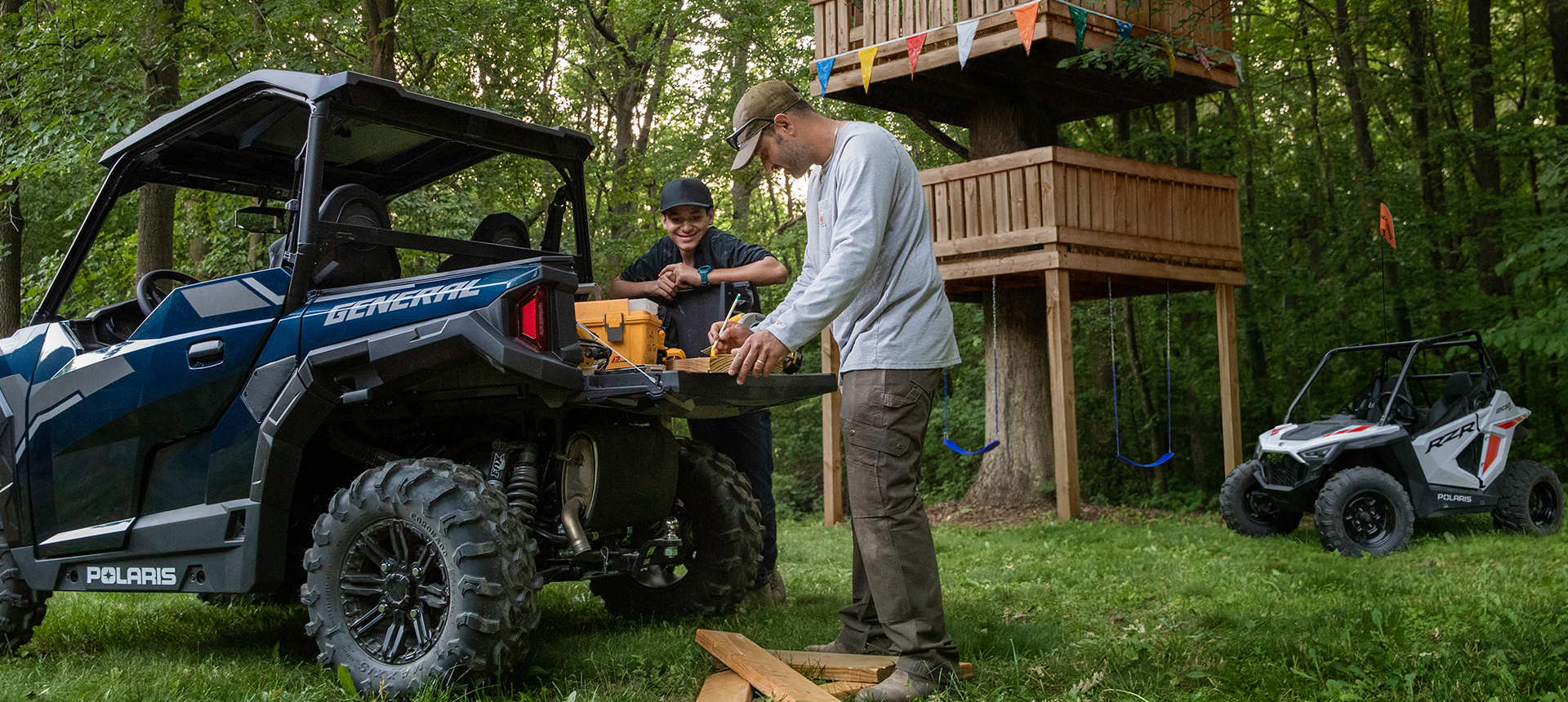 2-Seater Recreational Side by Sides (UTVs) | Polaris GENERAL