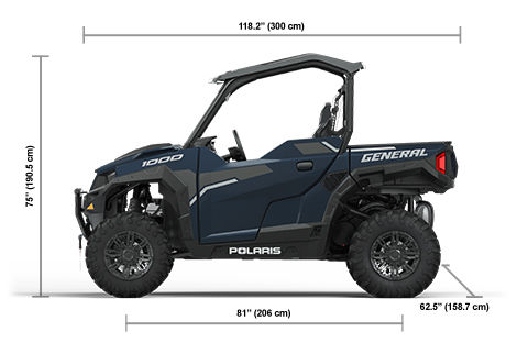 GENERAL 1000 Deluxe Steely Blue Specifications