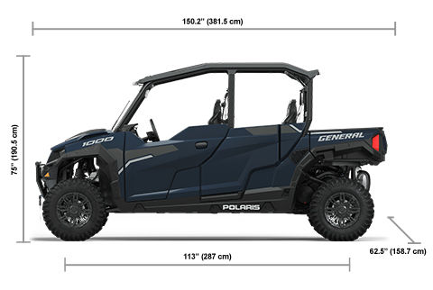 Especificaciones de la edición Ride Command del GENERAL 4 1000 Deluxe
