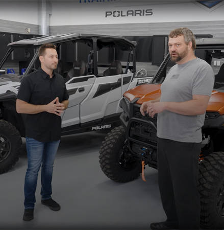Play GENERAL vs. Polaris XPEDITON - Shop Talk video.