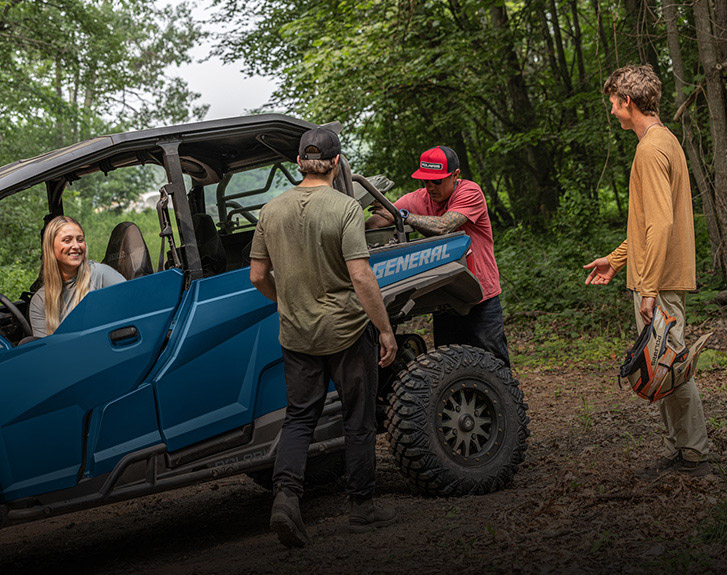 View the Trail Accessory Package for Polaris GENERAL 1000 side-by-sides.