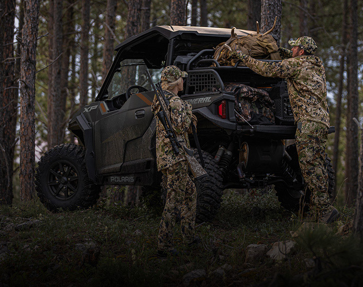 View the Hunt Accessory Package for Polaris GENERAL 1000 side-by-sides.