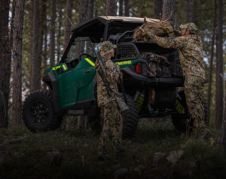 Explore accessories from the Hunt Package for the 2027 Polaris GENERAL 1000.