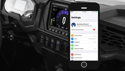iPhone Connect Ride Command