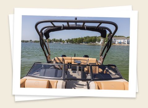 windshield on a godfrey aquapatio windshield pontoon