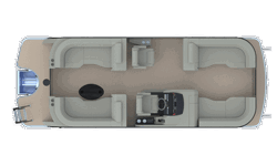Specs: Godfrey AquaPatio 255 DFL | Godfrey Pontoon