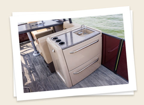 AquaPatio SunDeck Models | Godfrey Pontoon