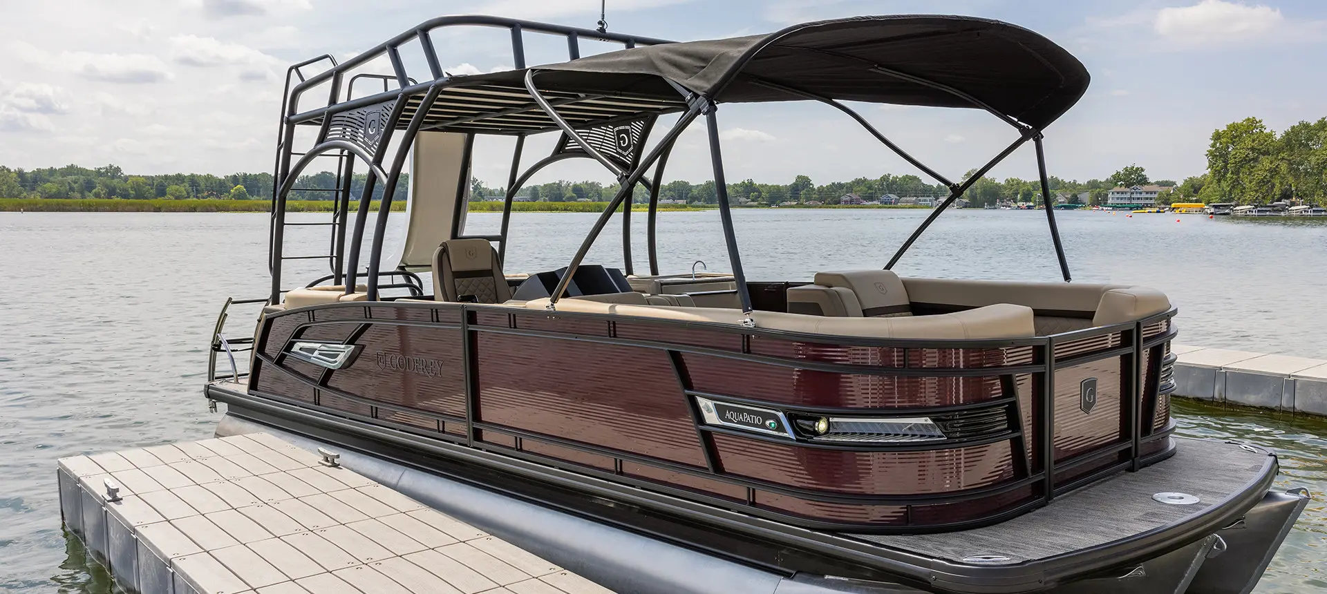 Specs Godfrey AquaPatio 255 SDE Godfrey Pontoon