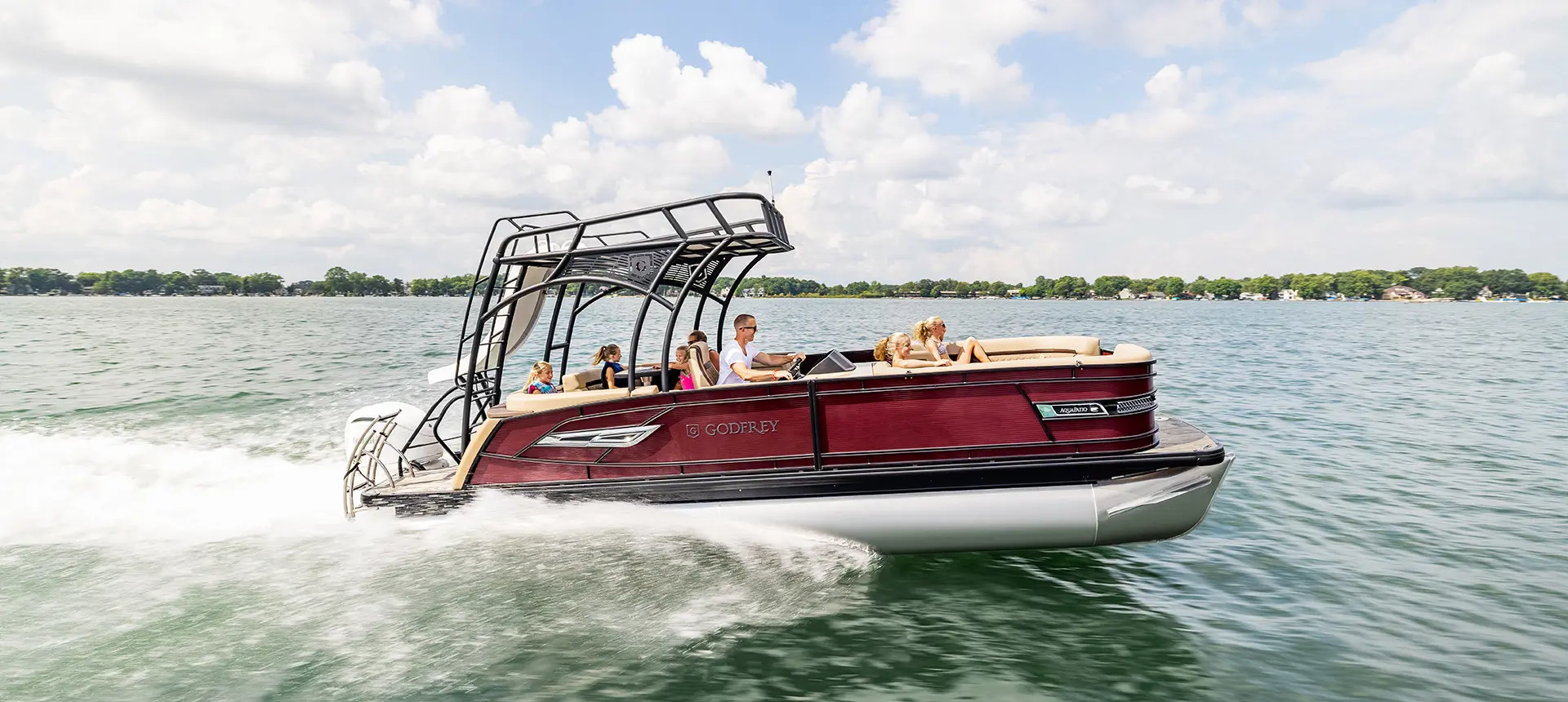 Specs Godfrey AquaPatio 255 SDE Godfrey Pontoon
